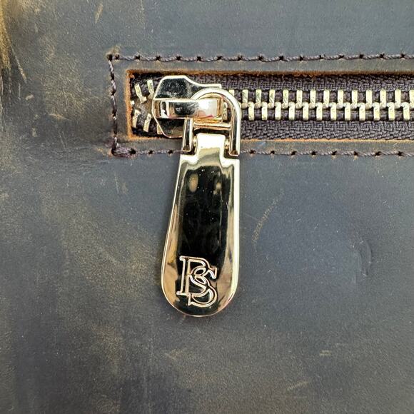 Bostanten Nola Vegan Leather Envelope Clutch Purse NEW Retro Coffee - Picture 13 of 13